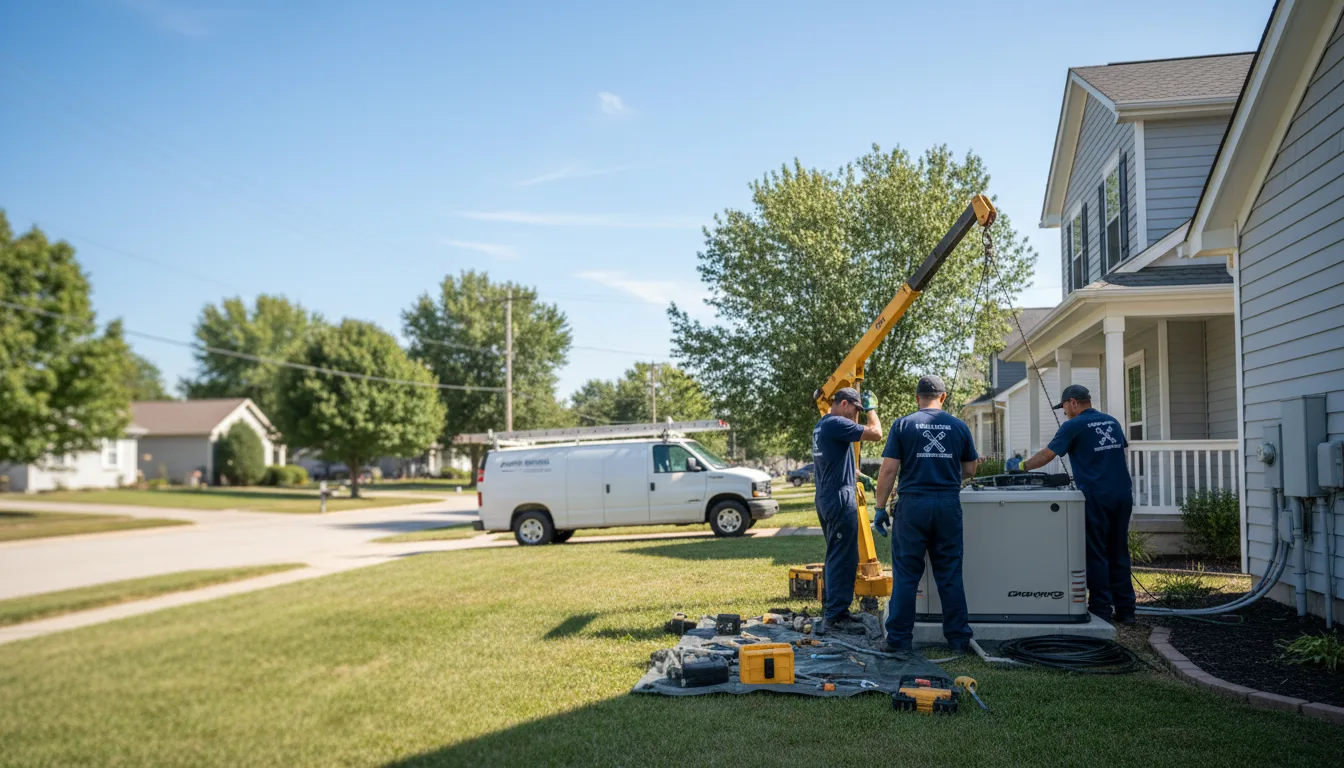 Generator Installation in South Shore, KY near me